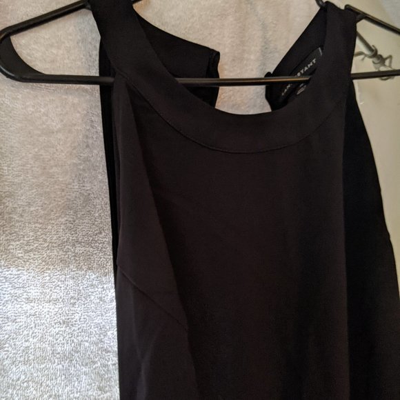Lane Bryant High Neck Back Zipper Halter Jumpsuit Black Size 20 - Picture 4 of 5